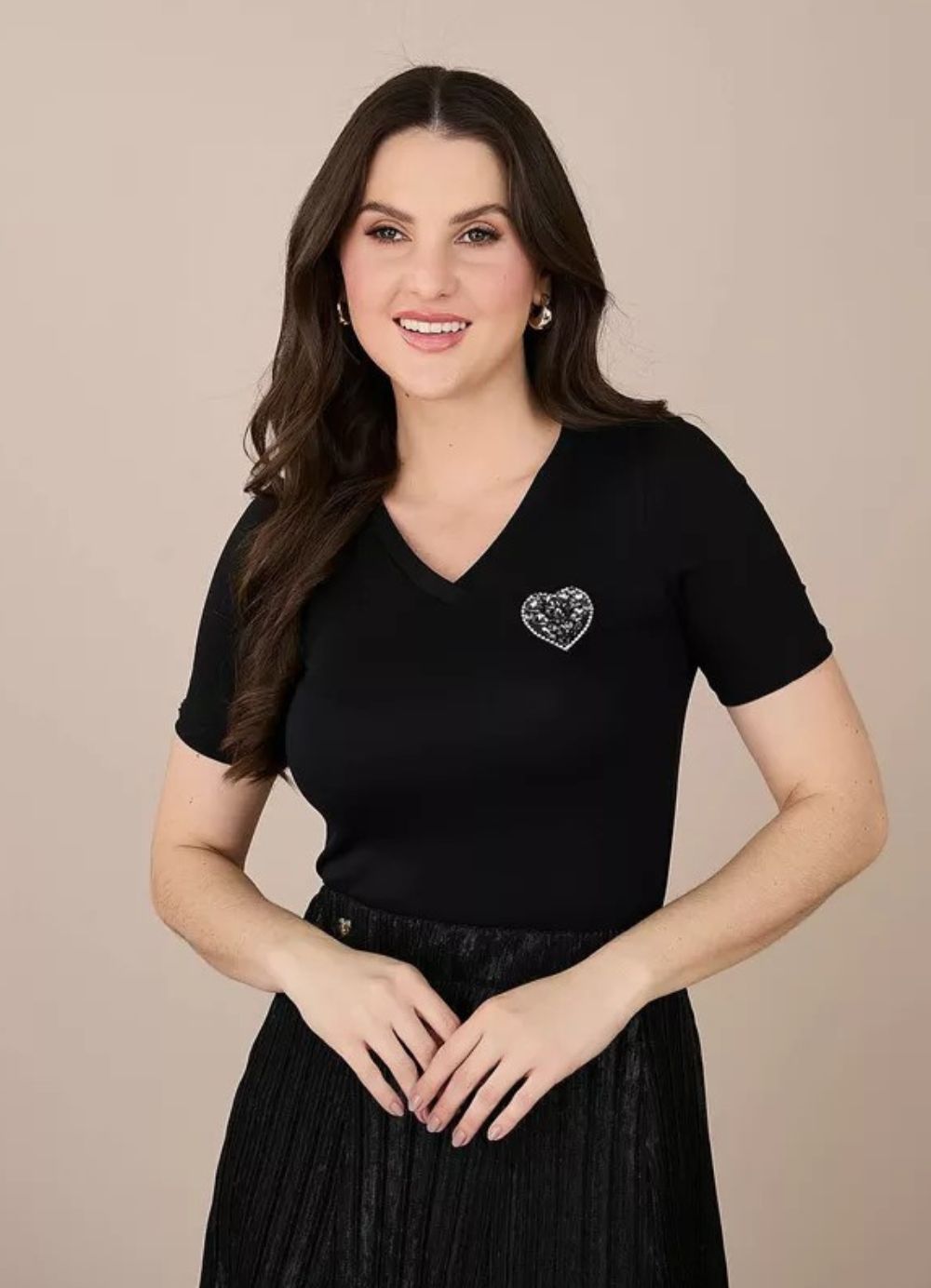 Blusa Leia Preto