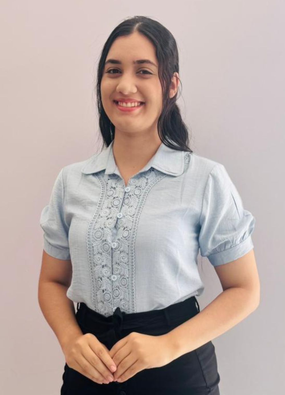 Camisa Detalhe Guipir