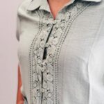 Camisa Detalhe Guipir