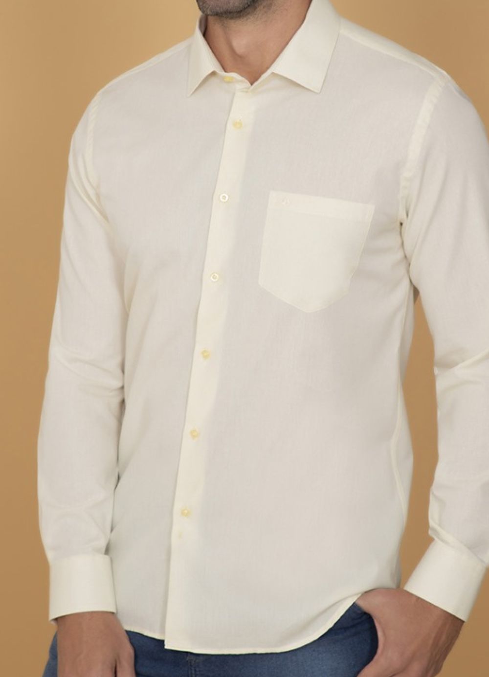Camisa Manga Longa Slim