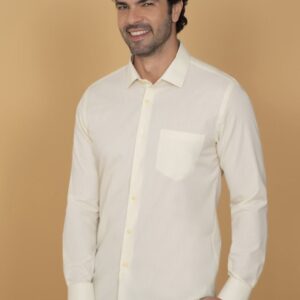 Camisa Manga Longa Slim Social com Estilo Sofisticado