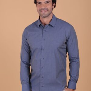 Camisa Masculina Breda Manga Longa com Detalhes Elegantes