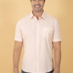 Camisa de manga curta masculina