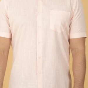 Camisa de Manga Curta Masculina com Estilo Moderno M/C