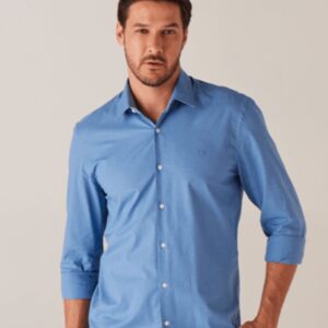 Camisa Masculina Executiva Breda M/L Linha Executiva