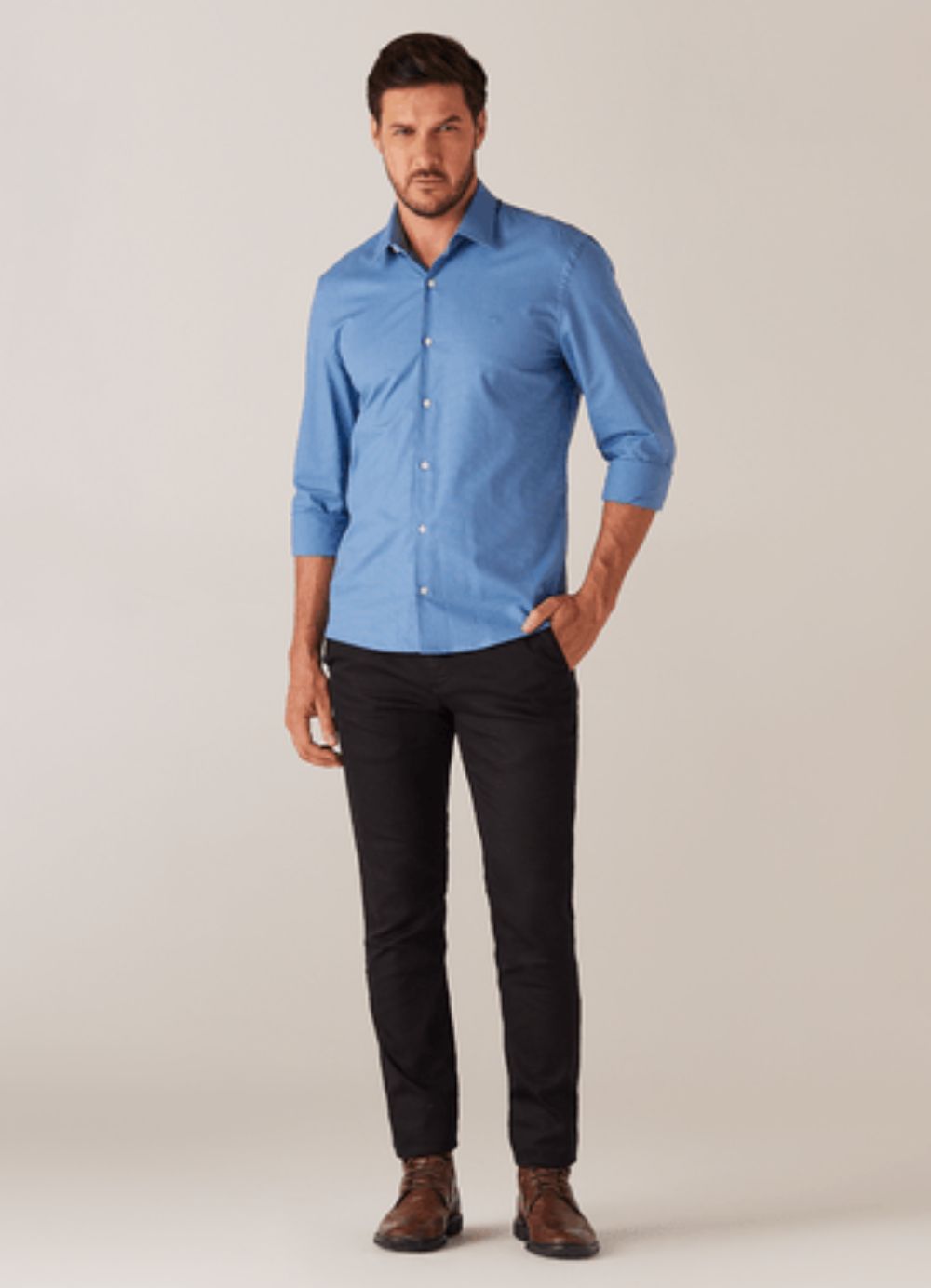 Camisa masculina executiva
