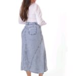 Saia Jeans Vechi 85cm
