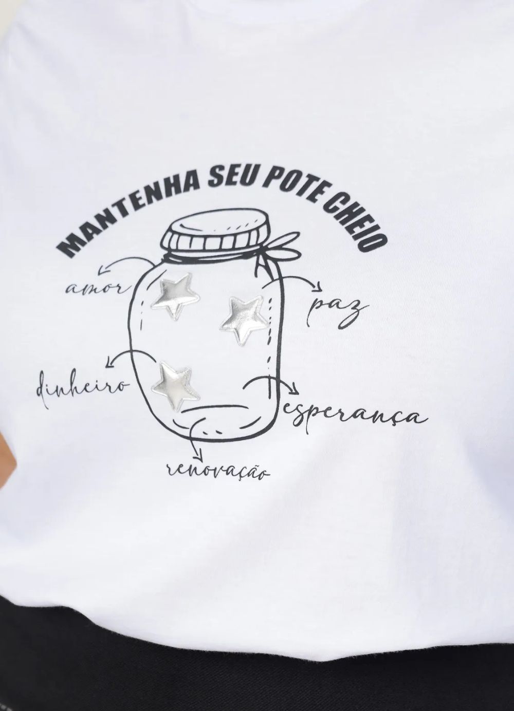 T-shirt plus size feminino