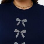 T-shirt plus size tres lacos