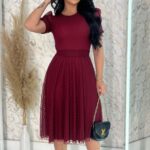 Vestido Godê Moda Evangélica