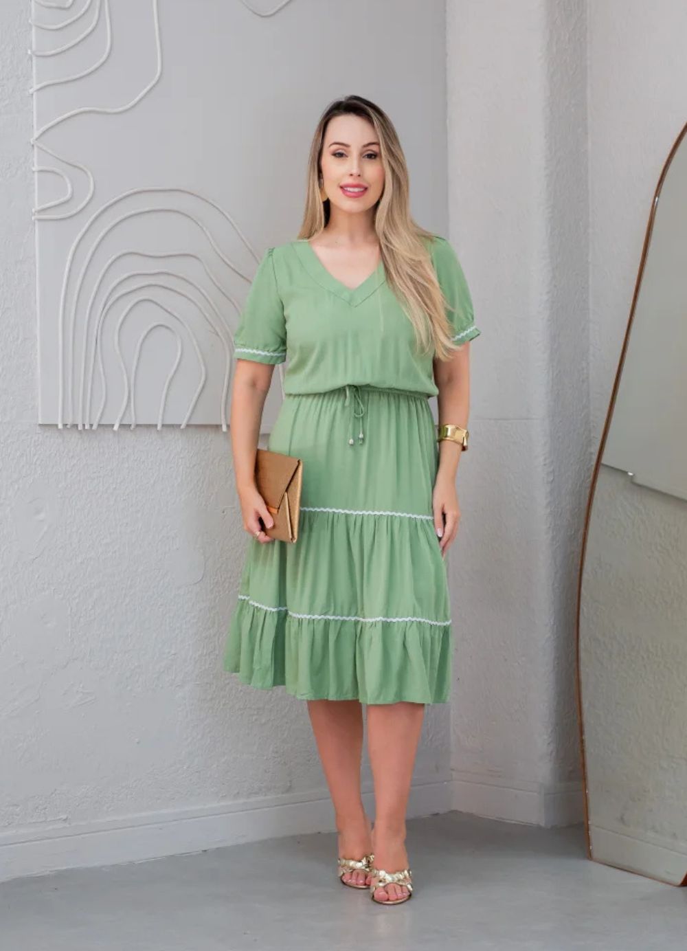 Vestido Ilumny Chique e Elegante