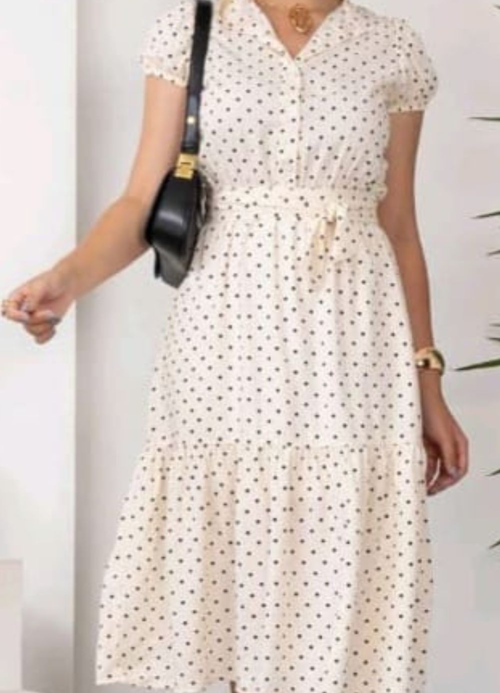 Vestido Isis Estampa Poa