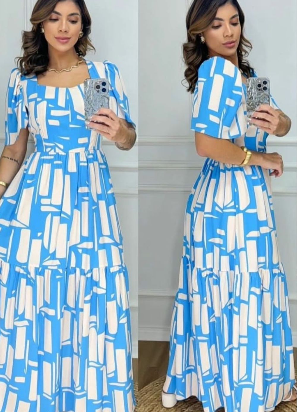 Vestido Longo Plus Size