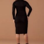 Vestido Midi de Tricô