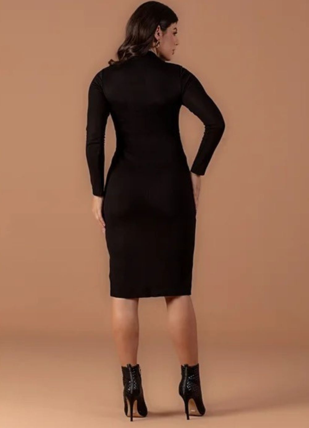 Vestido Midi de Tricô