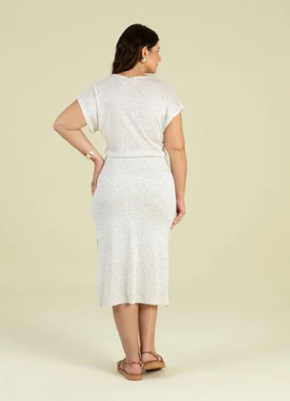 Vestido Plus Size Midi De Tricô (2)