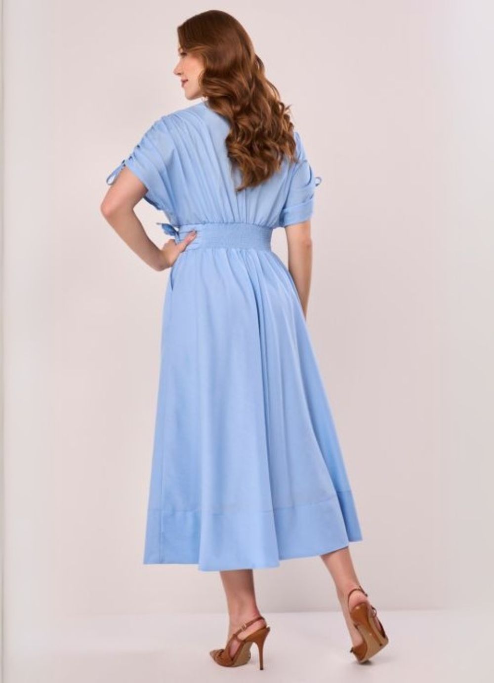 Vestido feminino tricoline