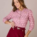 camisa social feminina amelie