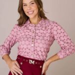 camisa social feminina amelie