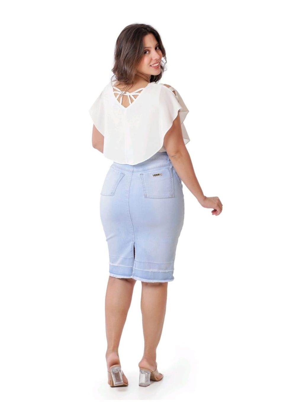 saia jeans moda evangélica
