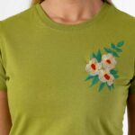 t shirt feminina flores