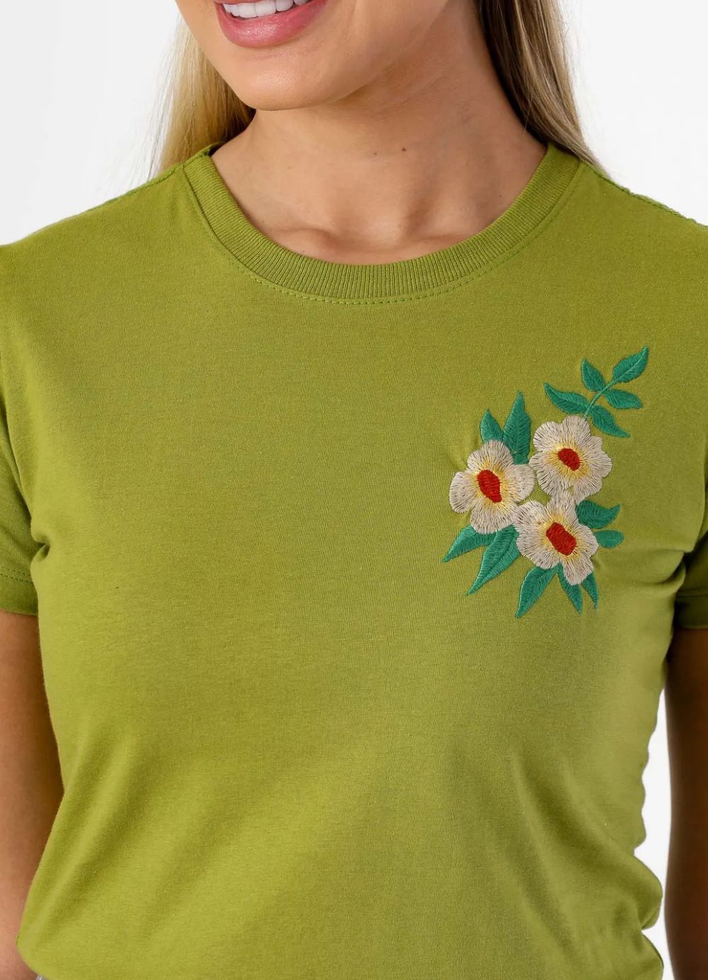 t shirt feminina flores