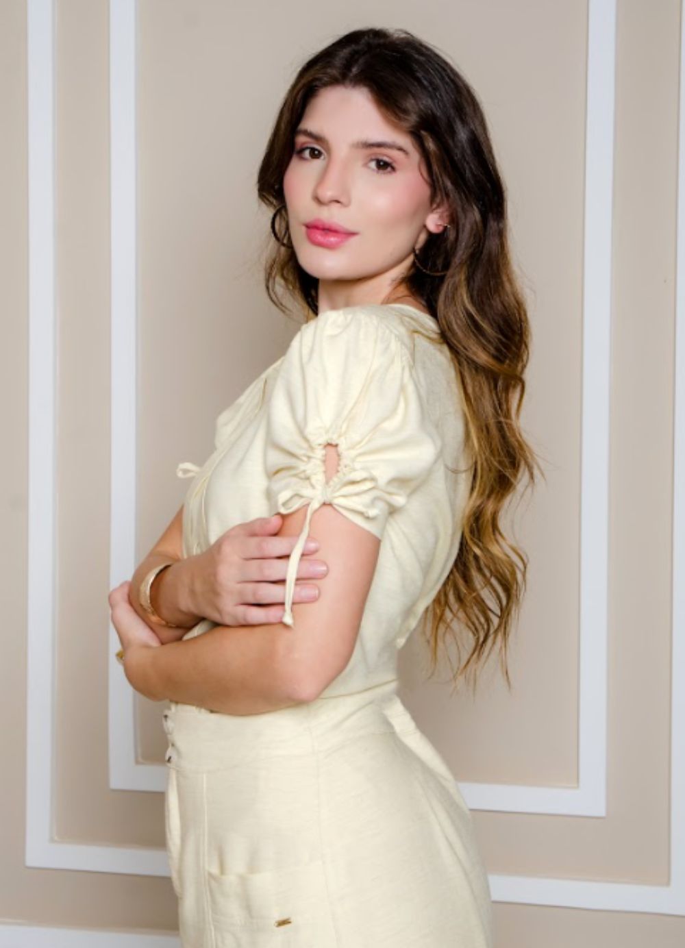 CONJUNTO SAIA LINHO DETALHE VIÉS