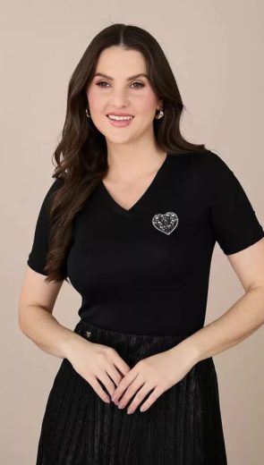 Blusa Leia Preto