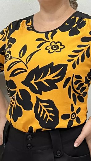 Blusa de viscose