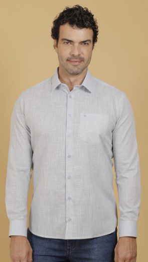 Camisa masculina breda
