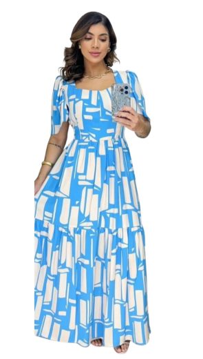 Vestido Longo Plus Size