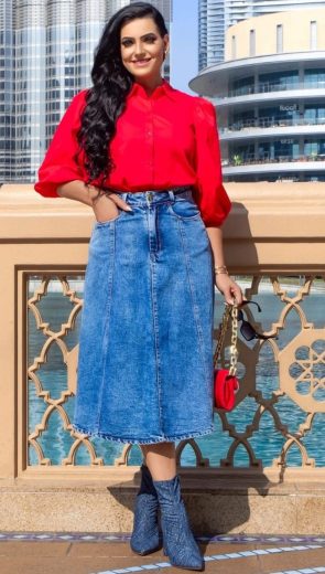 saia jeans evangélica